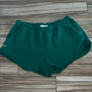 Spiritual Gangster Teal Athletic Shorts